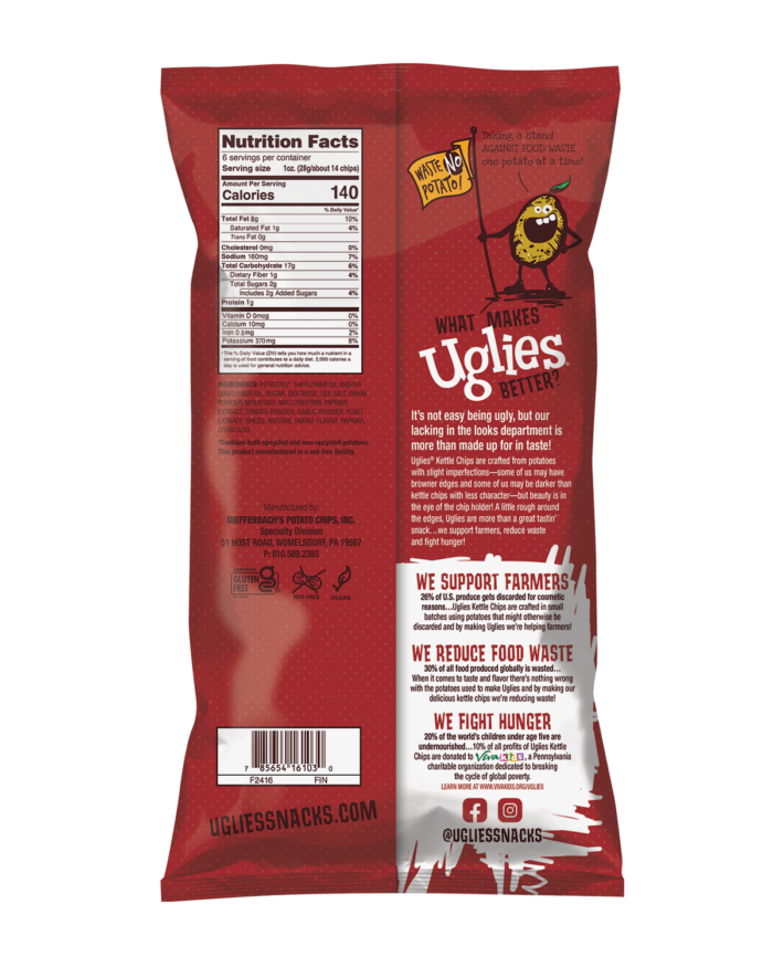 Uglies® Bar-B-Que Kettle Chips - Image 2