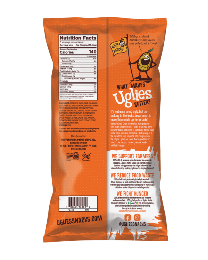 Uglies® Buffalo Ranch Potato Chips - Image 2