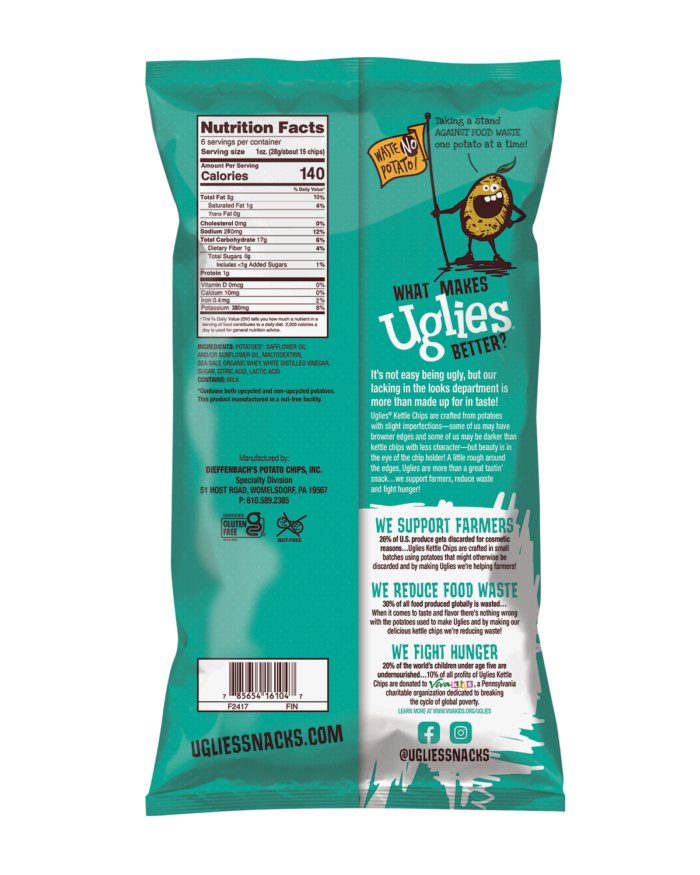 Uglies® Salt & Vinegar Potato Chips - Image 2